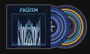Vinyle du film animé la Reine des Neiges